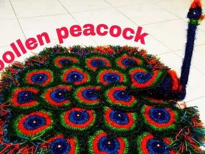 Peacock crochet | How to make woolen peacock  | Part 1