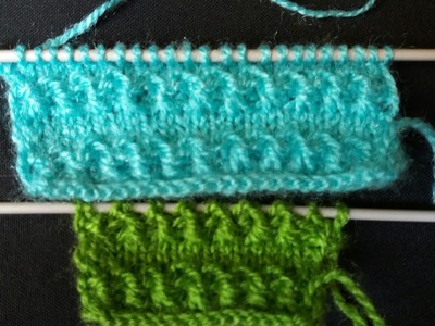 Single colour Knitting design # 13