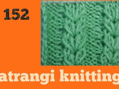 Sweater design  #152 (fali design) Satrangi knitting
