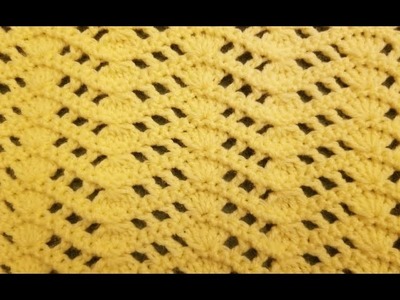The Symmetry Wave Stitch Crochet Tutorial!