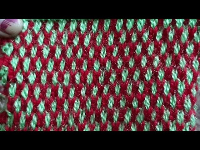 Two Colours | Honeycomb Stitch | Knitting Design | Easy Knitting Pattern | Sweater design for kids