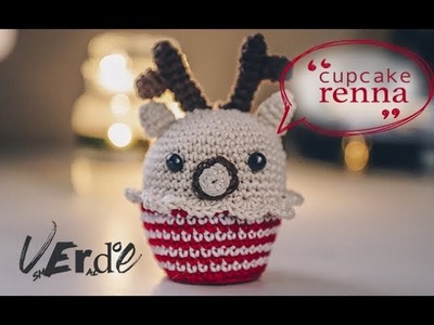 Uncinetto Natale: Cupcake renna - How to do reindeer
