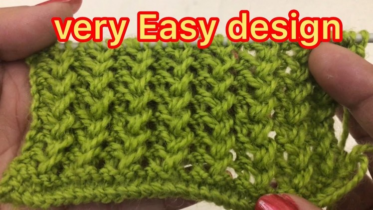 Very Easy Knitting Design
