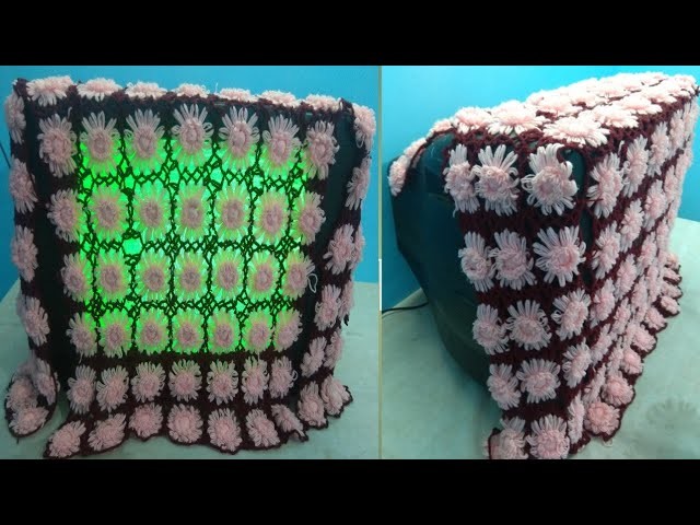 WOW!Amazing TV Cover.How to make TV Cover,Laptop,Table mat With out crochiya.makingTV & Laptop cover