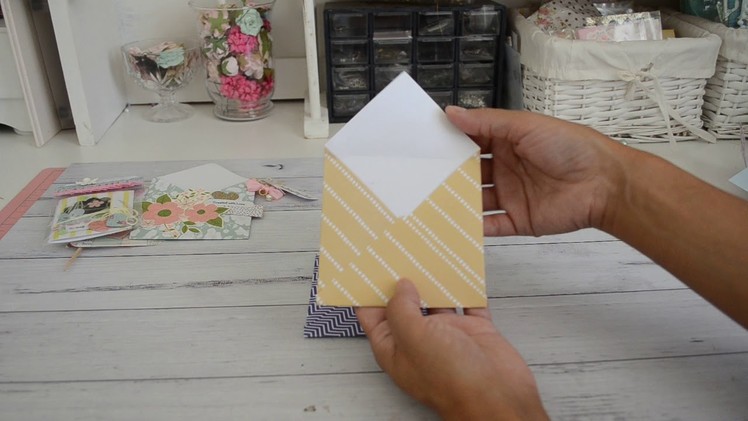 6x6 Paper | Two Style of Envelopes | No Punchboard | How To