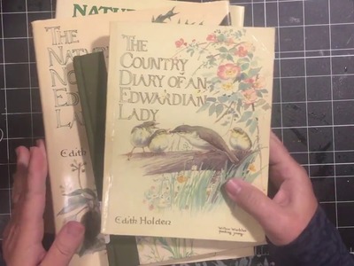 A closer look at 4 Edith Holden books for my Junk Journals | dearjuliejulie