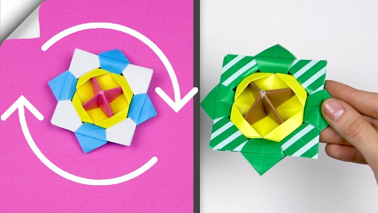 DIY crafts easy - Paper toy antistress transformer