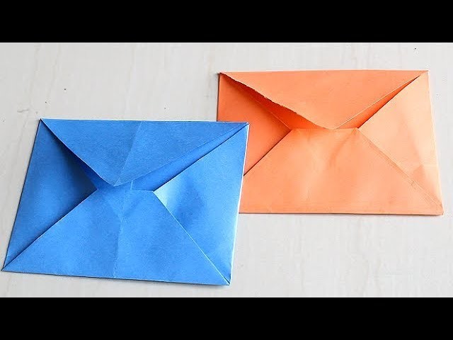 DIY - Envelope Making With Paper [Without Glue Tape and Scissors] at Home
