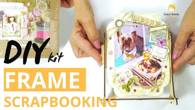 DIY How to Make Decoupage & Scrapbooking Wooden Frame Kits