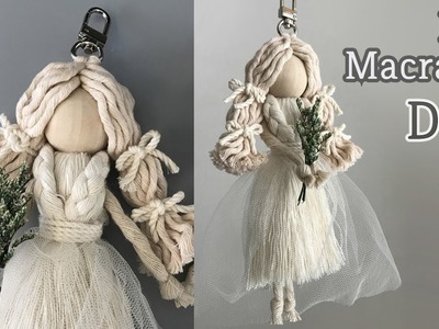 DIY Macrame Doll #3 For Wedding. 마크라메 인형 #3