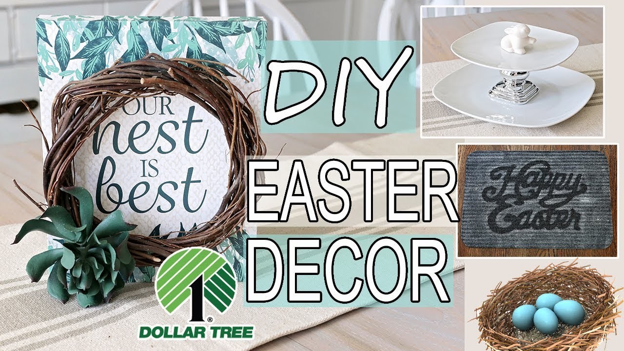 Dollar Tree Easter DIY Ideas ???? DIY Spring Decor 2019