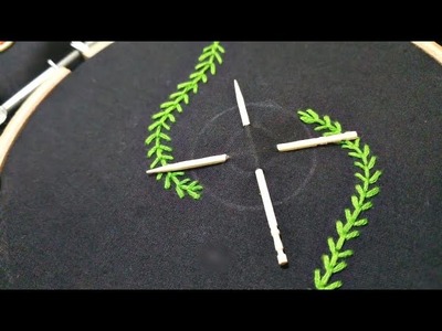 Easy Embroidery Hack using Toothpick (Hand Embroidery Work)