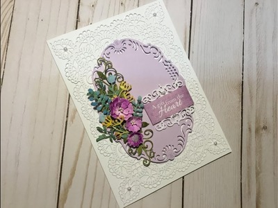 Friday Flowers Create Paper Flower Sprays For Cards Using Aliexpress Dies
