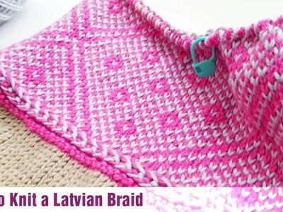 How to Make a Latvian Braid