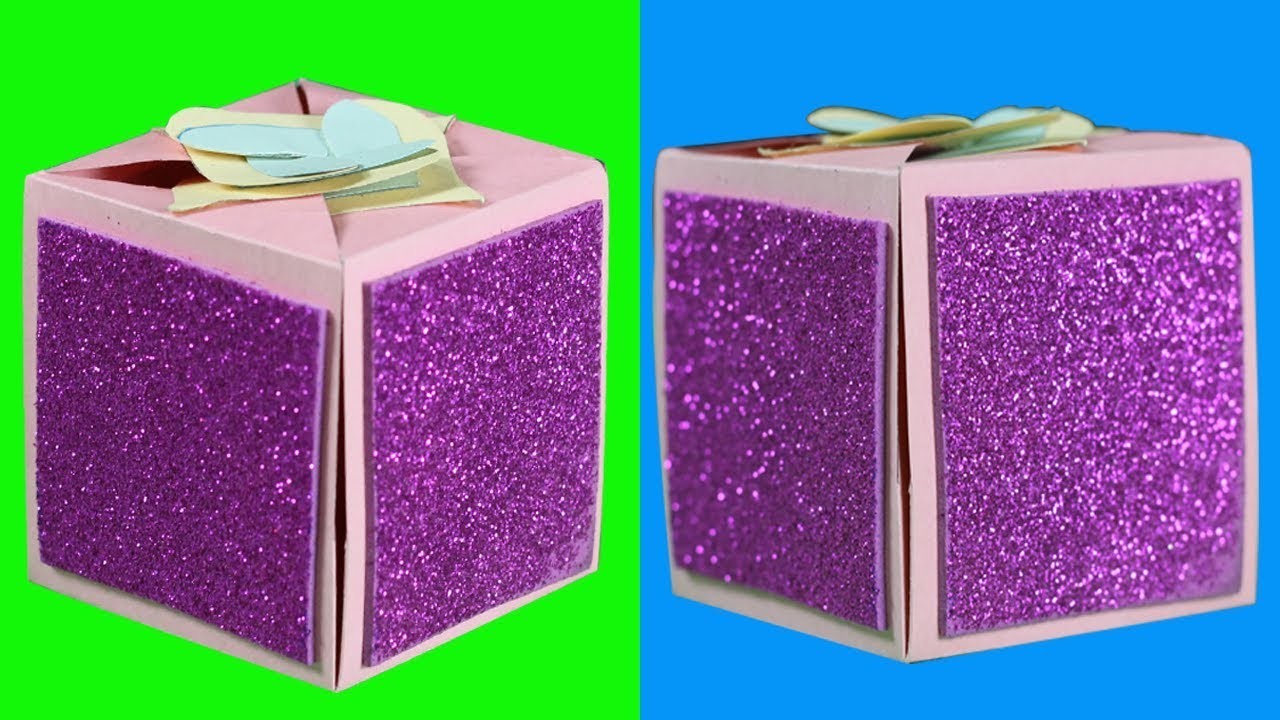 How to Make a Love Box with Paper (Handicrafts) Diy Paper craft Eassy Life