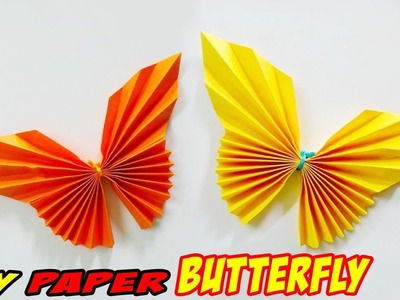 How To Make an Easy Origami Butterfly|DIY Paper Butterfly|Easy Paper Butterfly Origami(Paper Crafts)