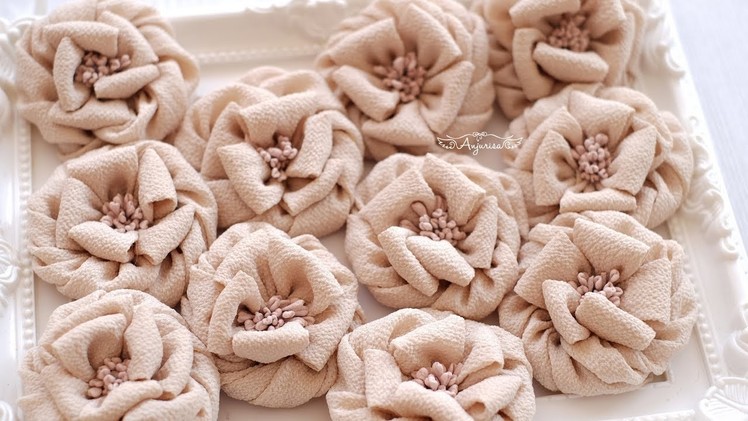 How to Make Fabric Flowers for Headbands