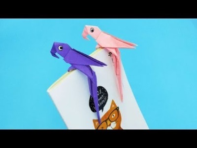 How to make Origami 3D Parrot | Paper Parrot | DIY paper crafts | Easy Origami step by step Tutorial