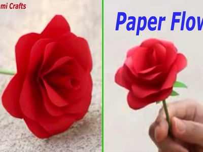 How to Make Origami Paper Craft Flower Making 2019. Home Decoration Easy Idea