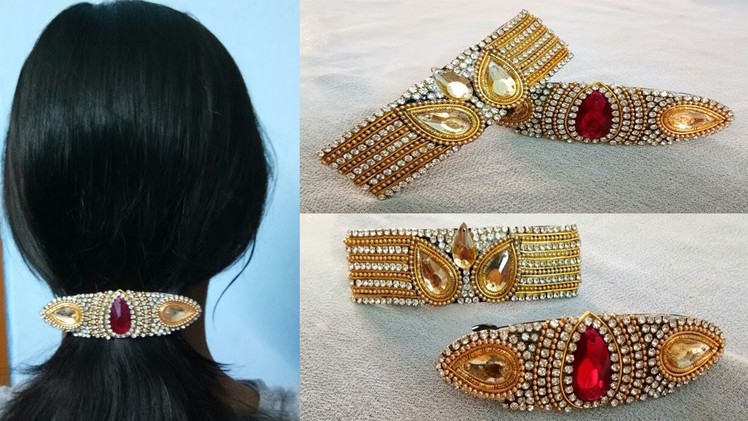 HOW TO TURN DESIGNER HAIR CLIPS WITH WASTE HAIR CLIPS