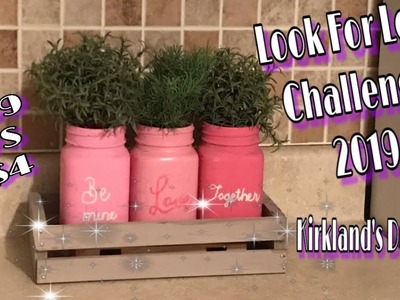 LOOK FOR LESS CHALLENGE JAN 2019 | HOSTED BY YAMI & KRISTIN |  CUTE VALENTINE'S HOME DECOR