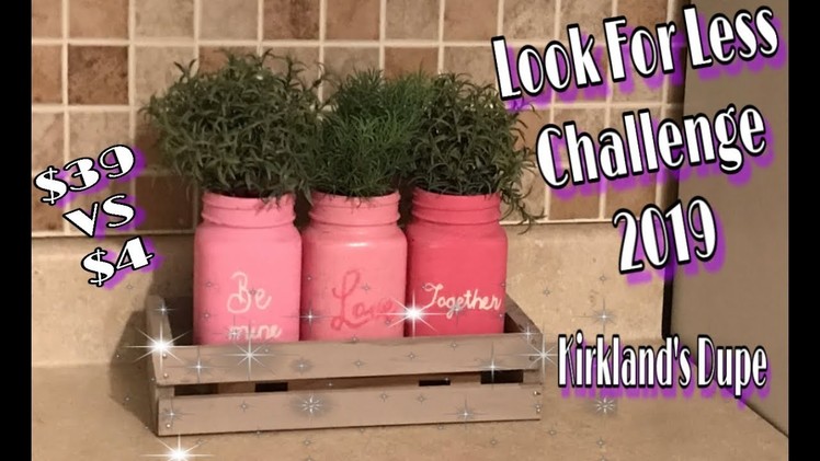 LOOK FOR LESS CHALLENGE JAN 2019 | HOSTED BY YAMI & KRISTIN |  CUTE VALENTINE'S HOME DECOR