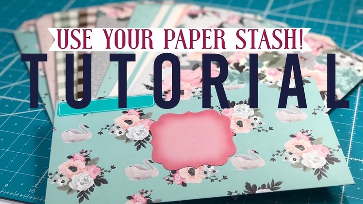 Lots of Pretty Envelopes! TUTORIAL & Channel.Life Update | “Use Your Paper” Series: Idea #1