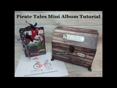 Pirate Tales Mini Album Tutorial