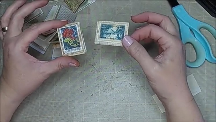Tutorial: Creating Ephemera Part 2 (Tiny Stamp Booklets)