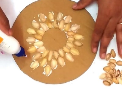 Best out of waste from pista shells | pista shells craft | Diy pista shells craft | pistachio shells