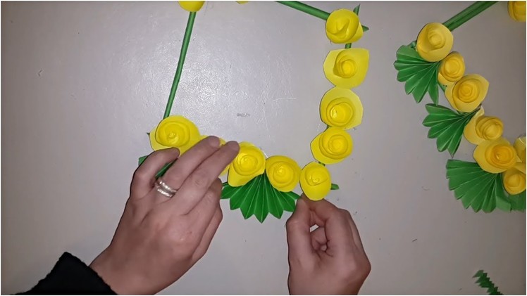 DIY Paper Flower Wall Hanging | Genius Craft Idea out of Paper