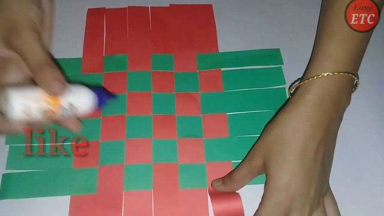 DIY Paper  Weaving Basket - Best paper Craft