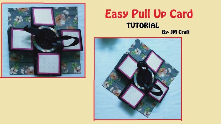 DIY Pull up Card for Scrapbook | by JM craft 2019