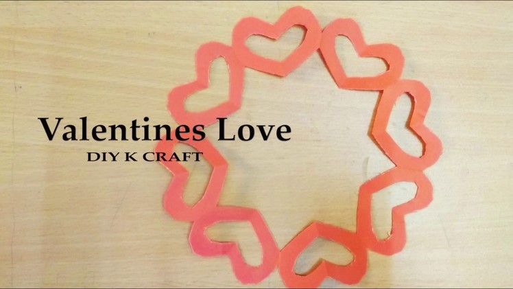 DIY valentines love craft | DIY K CRAFT