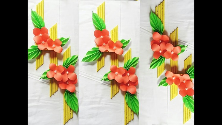 DIY - Wall Hanging from Paper.paper craft wall mate 2019