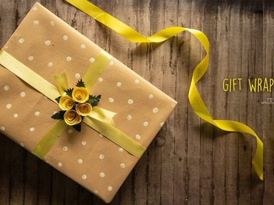 Gift Wrapping With Kraft Paper | Gift Wrapping