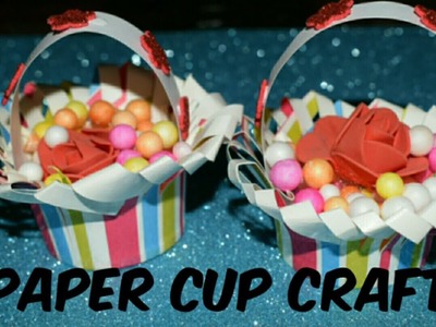 How To Make Basket From Paper cup.Amazing Paper Cup Craft.Best out of waste.DIY Art & Craft Ideas