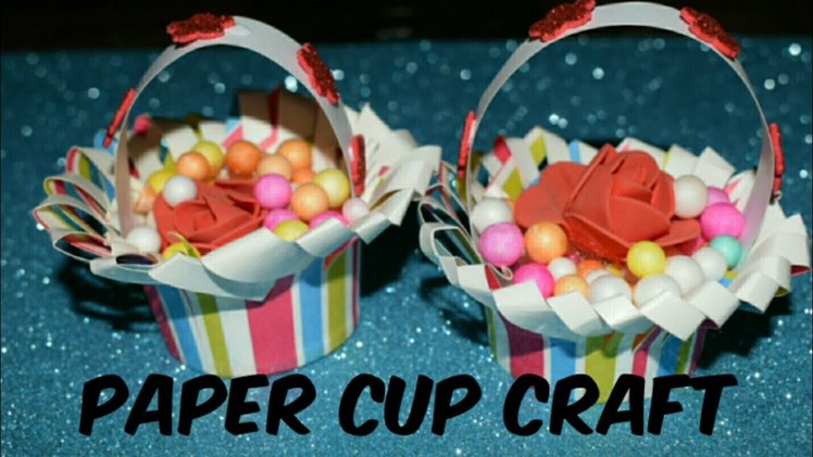 How To Make Basket From Paper cup.Amazing Paper Cup Craft.Best out of waste.DIY Art & Craft Ideas