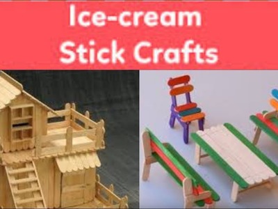 Ice cream stick craft ideas || popsicle stick arts and crafts ideas