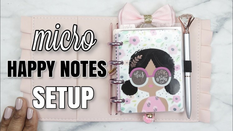 MICRO Happy Notes Setup | How Im Using It | At Home With Quita