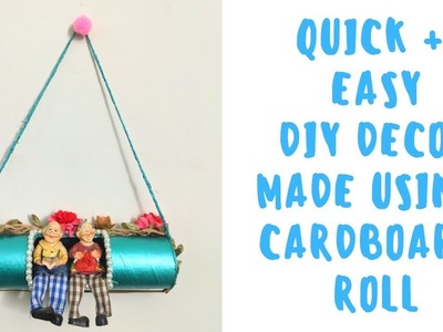 Quick & Easy DIY Decor Made out of waste | Recycled Art, Craft & Decor Ideas