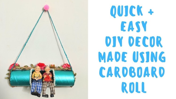 Quick & Easy DIY Decor Made out of waste | Recycled Art, Craft & Decor Ideas