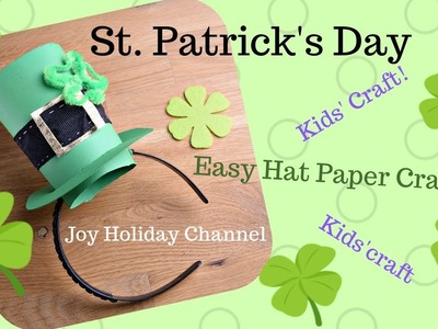 St. Patrick's Day HAT CRAFT