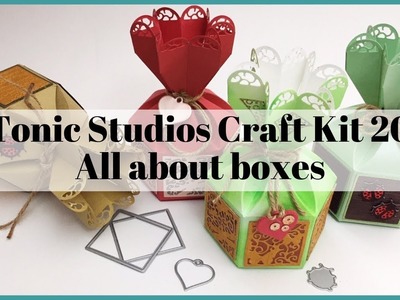 Tonic Studios Craft Kit 20 All About Boxes