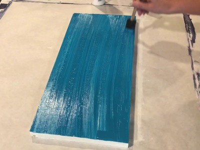 Using the PVPP (paint, vinyl, paint, peel) method to make wood signs