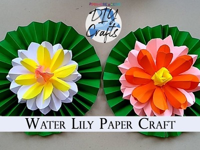 Water Lily Paper DIY Craft