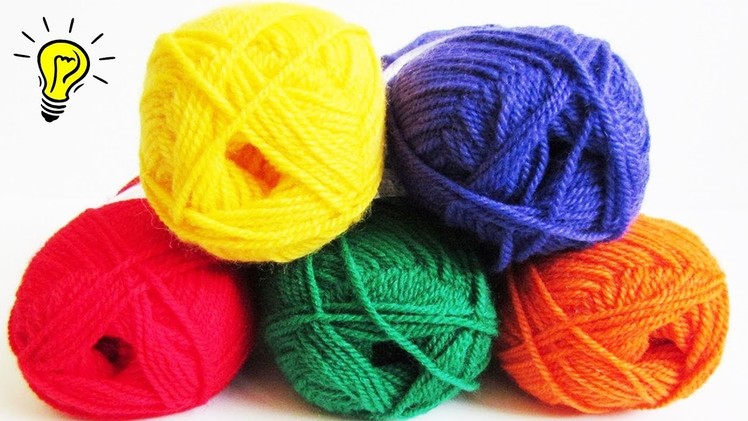5 Yarn Craft Ideas. Easy and Cool YARN Crafts