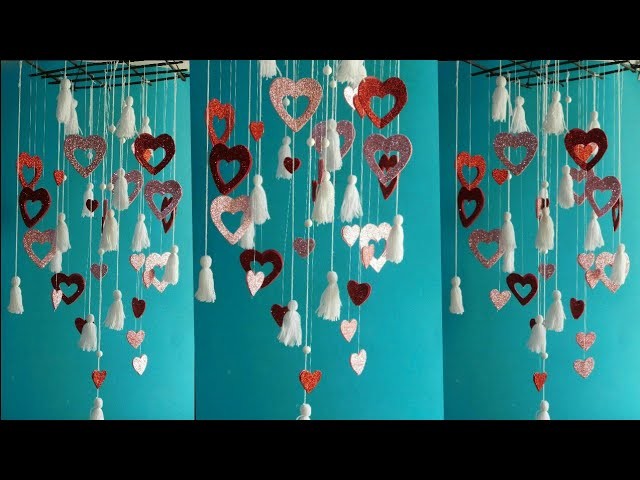 Beautiful heart home decor craft ll DIY