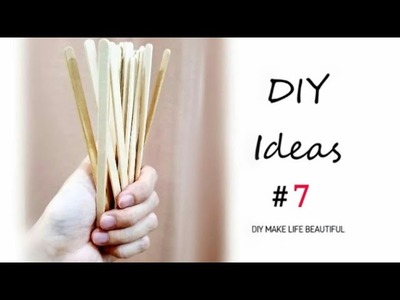 DIY IDEAS~ coffee stirred CRAFT#7【DIY COOL】