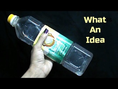 Empty plastic bottle craft idea | best out of waste | plastic bottle reuse idea | #RS crafts
